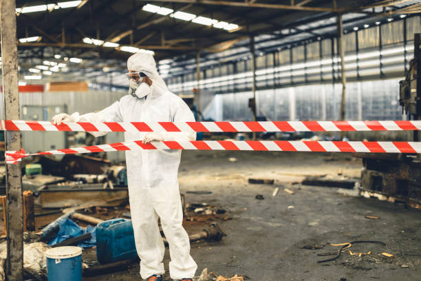 Professional Biohazard technician working in Port Republic, NJ